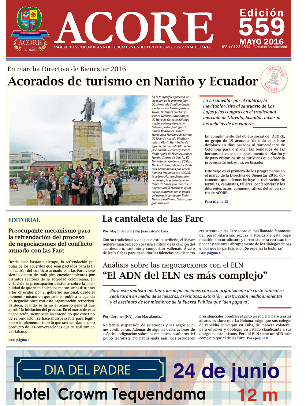 periodico MAYO foto primera